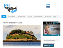 Tablet Screenshot of pearl-islands.com